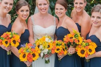 Down the Aisle in Style Hair and Makeup