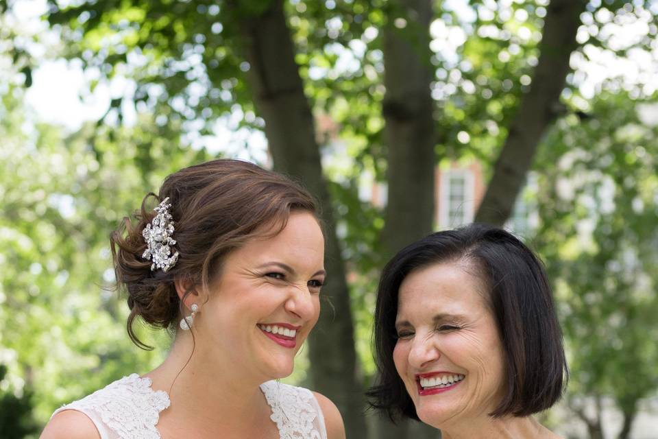 Down the Aisle in Style Hair and Makeup