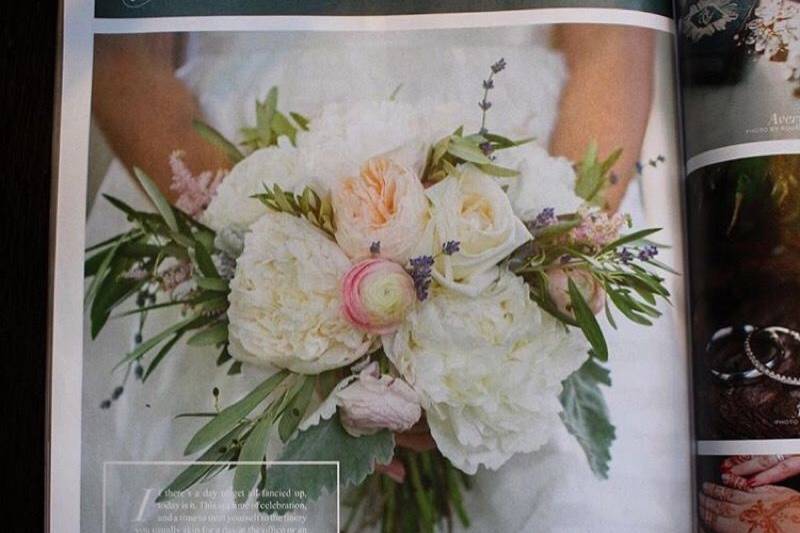 One of our bouquets premiered in 614 Magazine