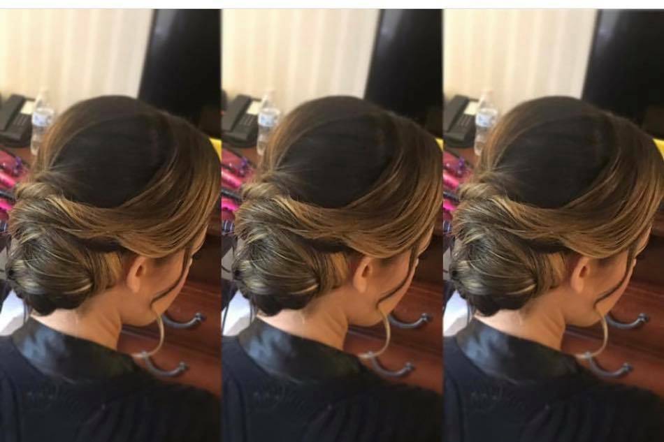 Side chignon