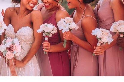 Bridesmaids hair