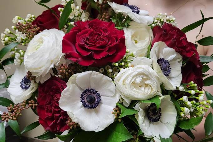 Roses and Anemones