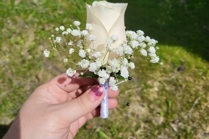 Simple Bridal bouquet