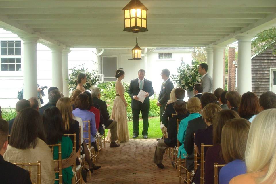 Rogers Mansion - Small Outdoor Ceremony