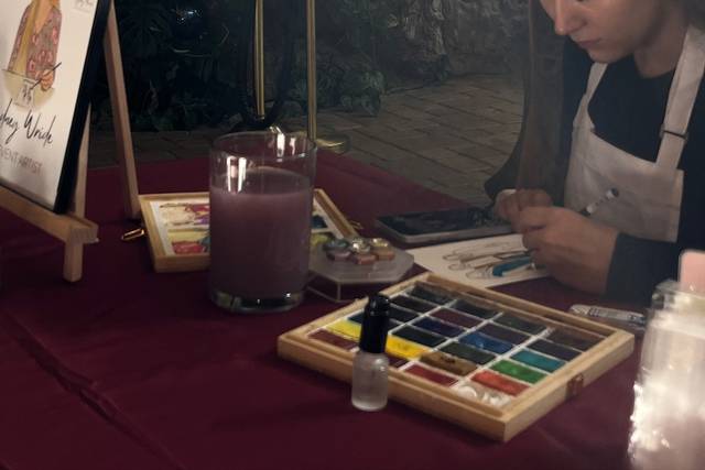 Sydney painting live