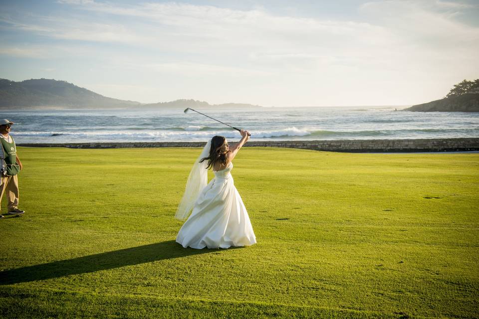 Pebble Beach Bride