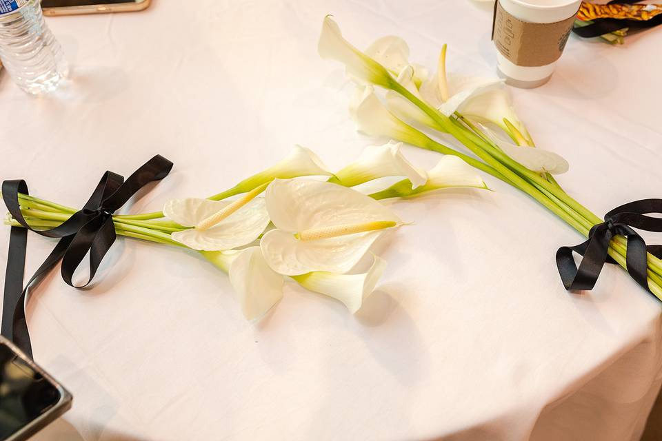 Bridesmaids bouquets