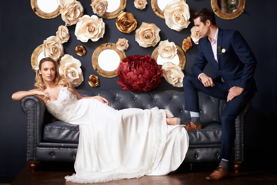 Paper flowers for wedding