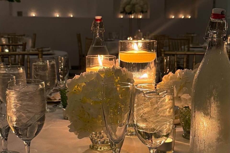 Close Up Table Decor