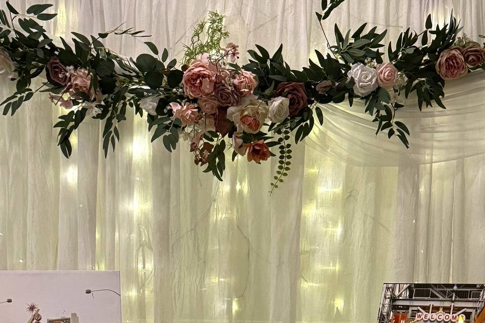 Close Up Welcome Area Decor