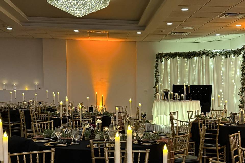 Guest and Head Table View