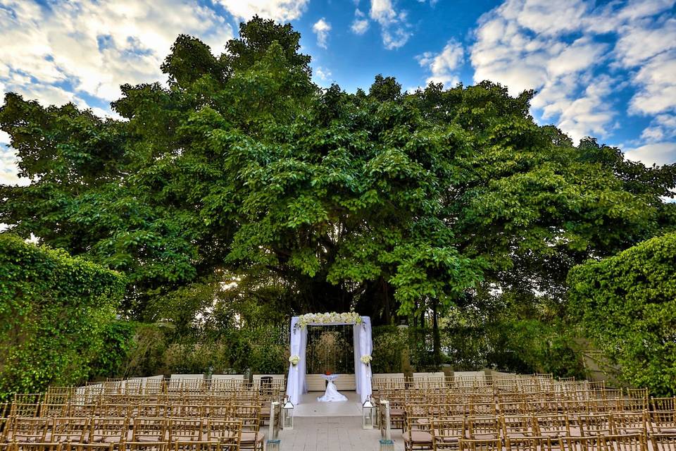 Ceremony set-up