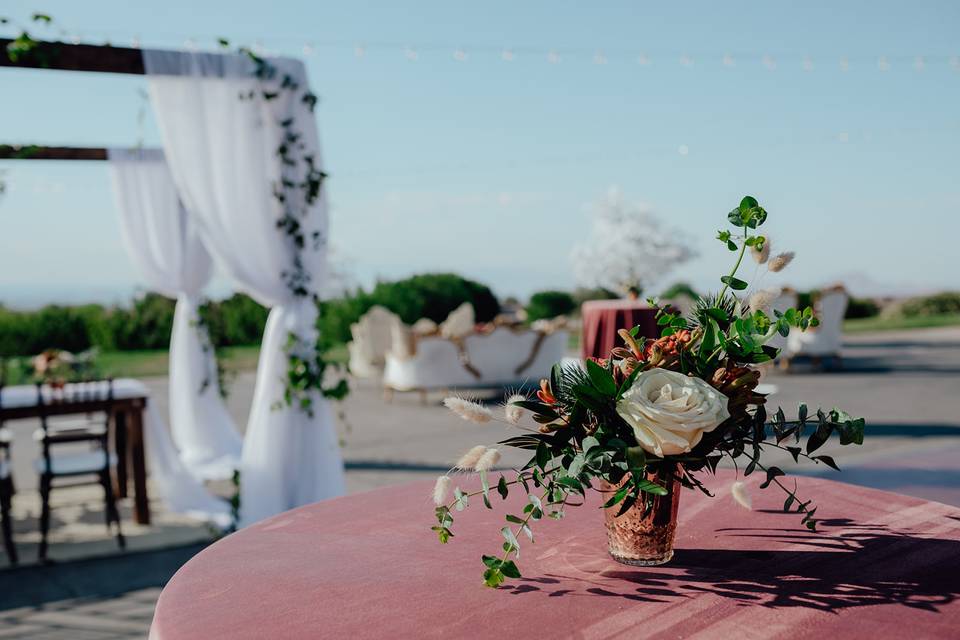 Boho Cocktail Centerpiece