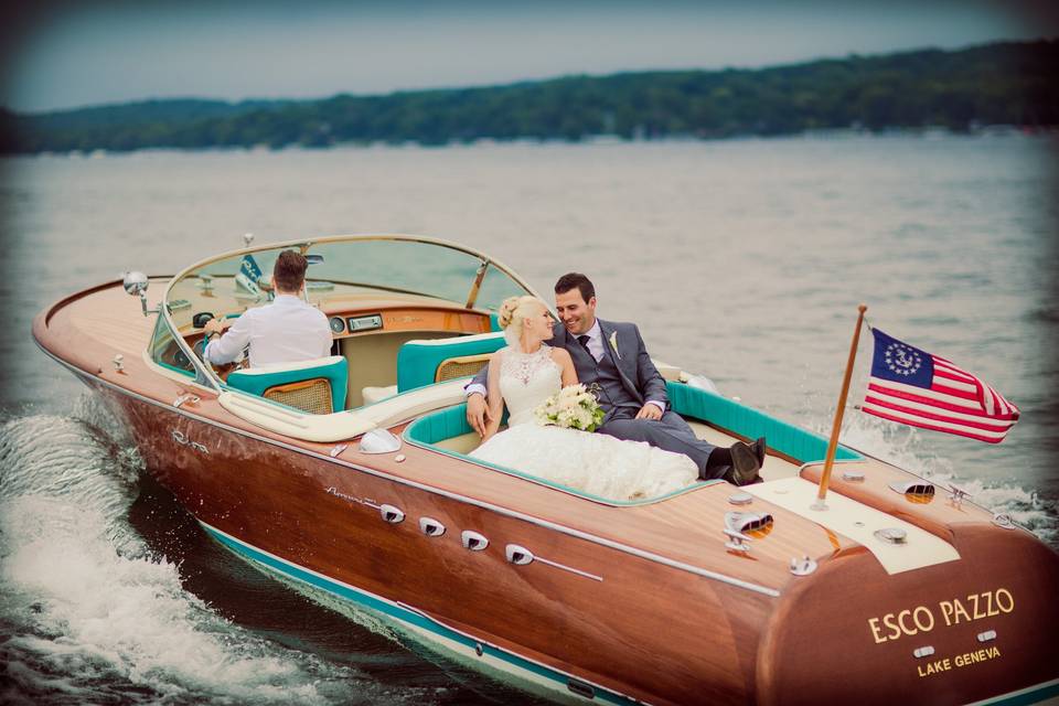 Couple on the boat in LG