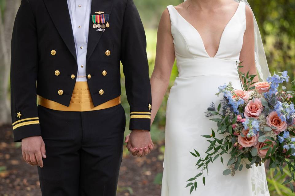 Naval wedding