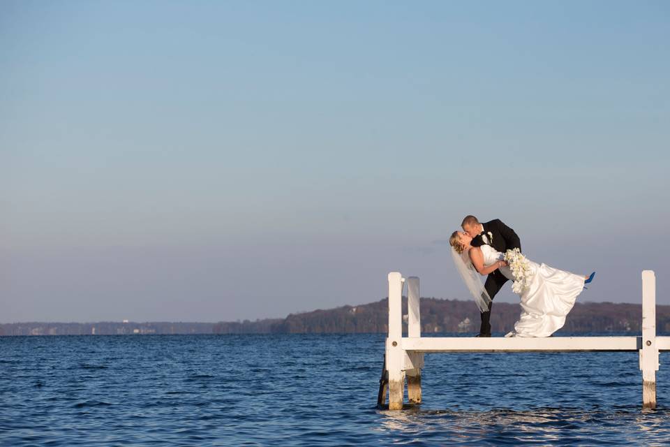 Deep dip on Lake Geneva