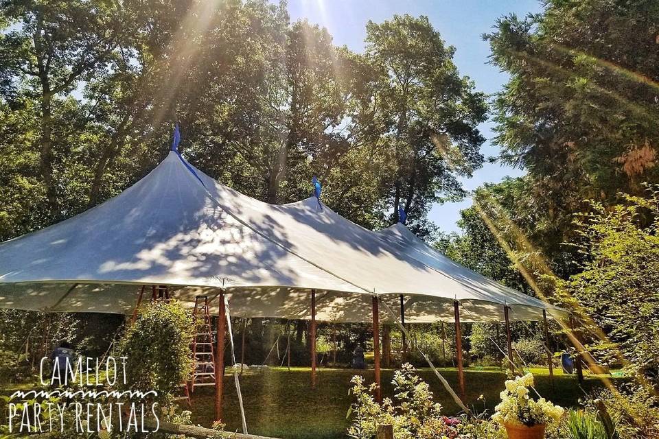 Aurora sailcloth tent