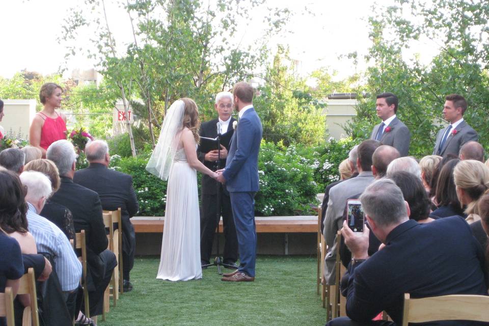 Garden wedding