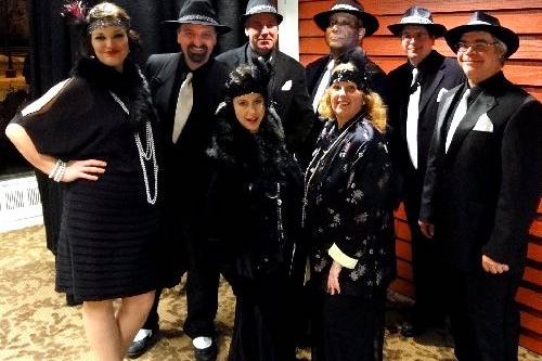 Singer Diane Martinson with her Elevation Swing & Variety Band, Minneapolis MN