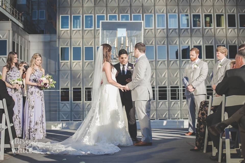 Outdoor wedding