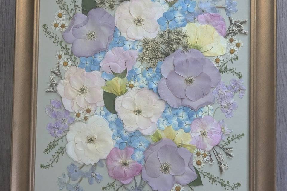 Pressed Frame