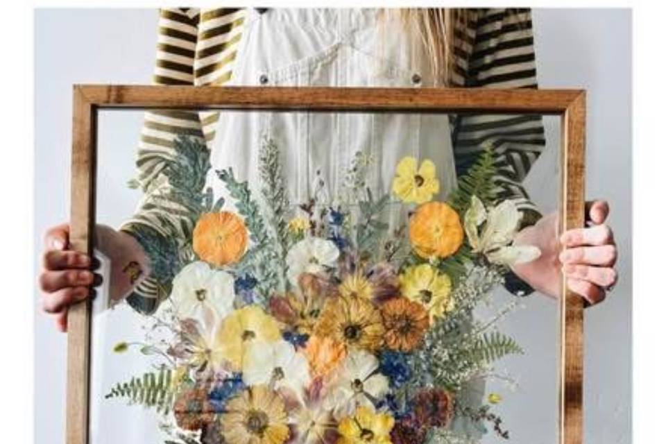 Pressed Frame
