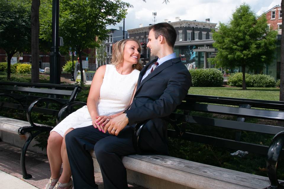 Nick & Jess at Washington Park