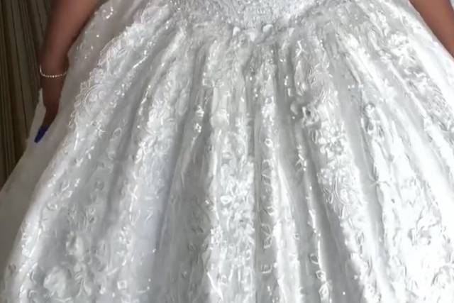 Glam bride by Carolina Rufat