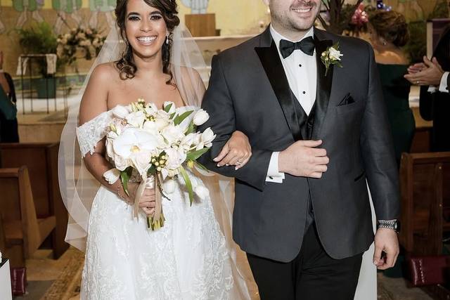 Glam bride by Carolina Rufat
