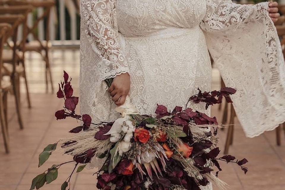 Glam bride by Carolina Rufat