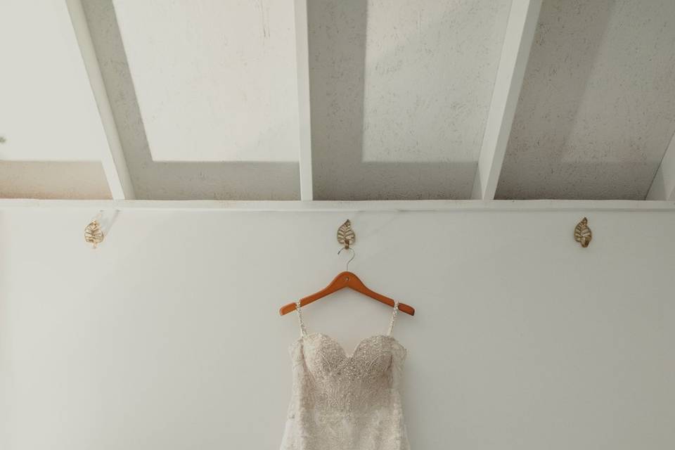 Inside bridal cabin