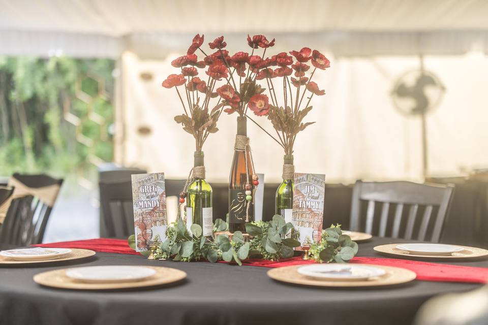 Table setting- Italian