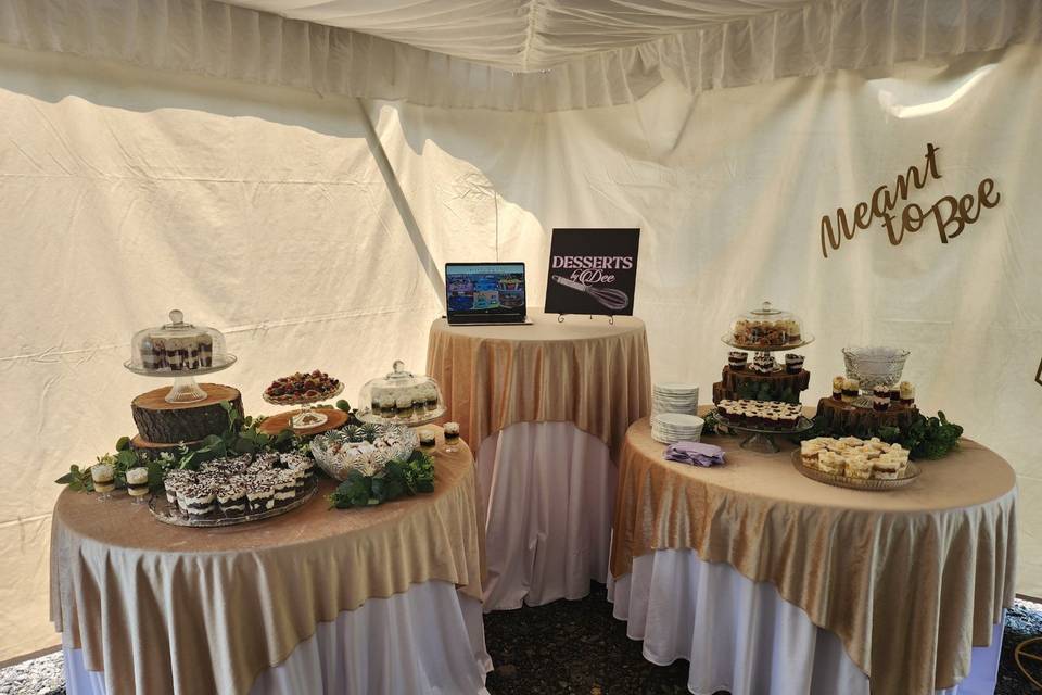 Dessert tables