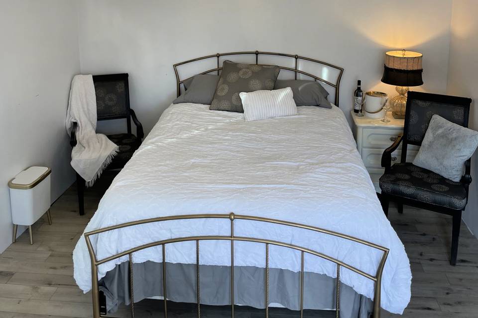 Inside bridal cabin