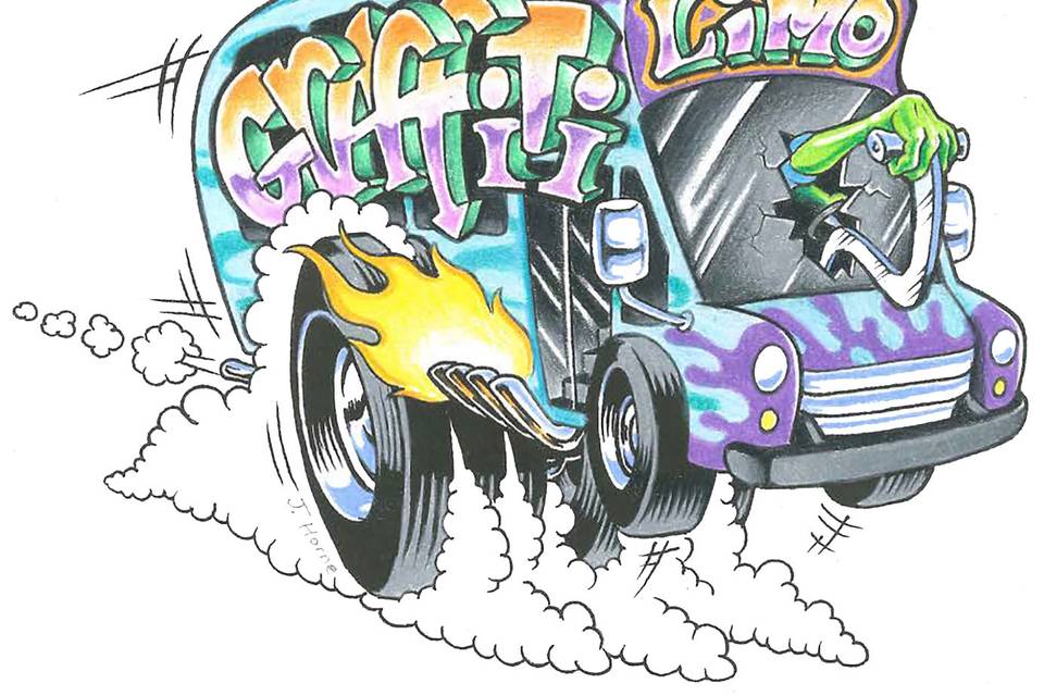 Graffiti Limo