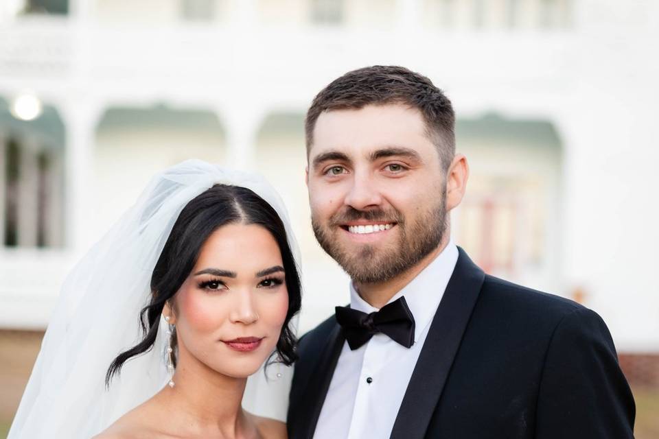 Elegant bridal portrait