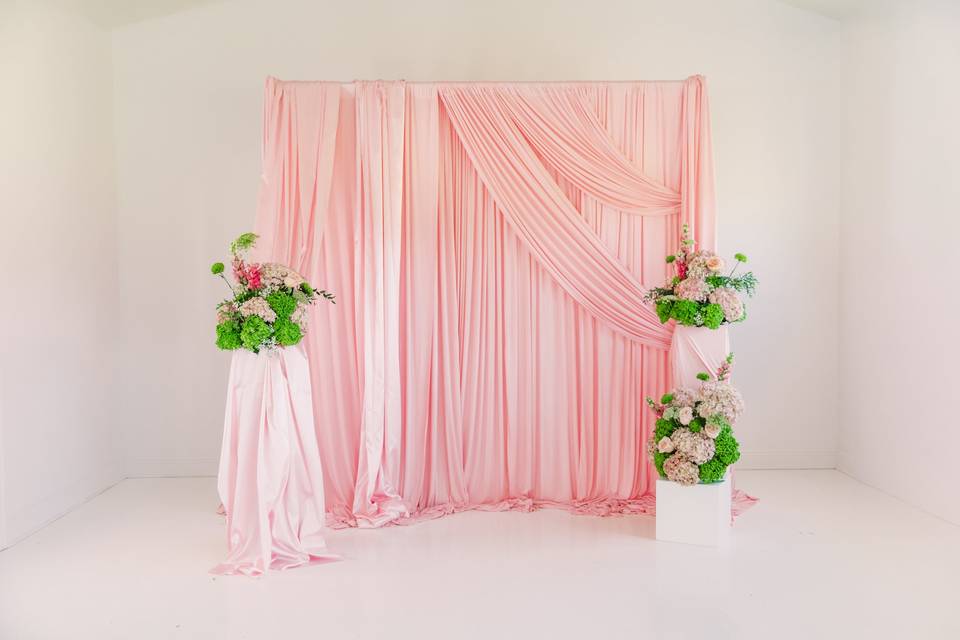 Wedding draping
