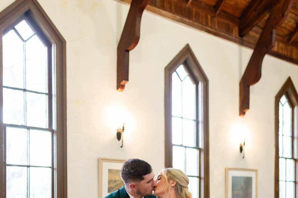Bride and Groom chapel photos