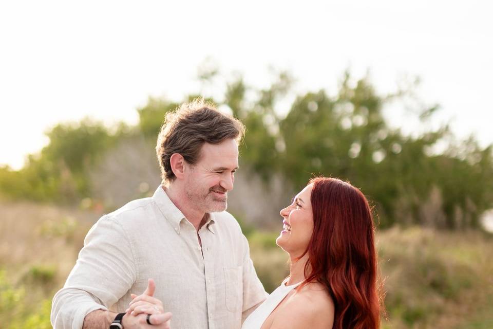 Beach couple session