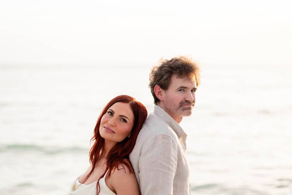Honeymoon island engagement
