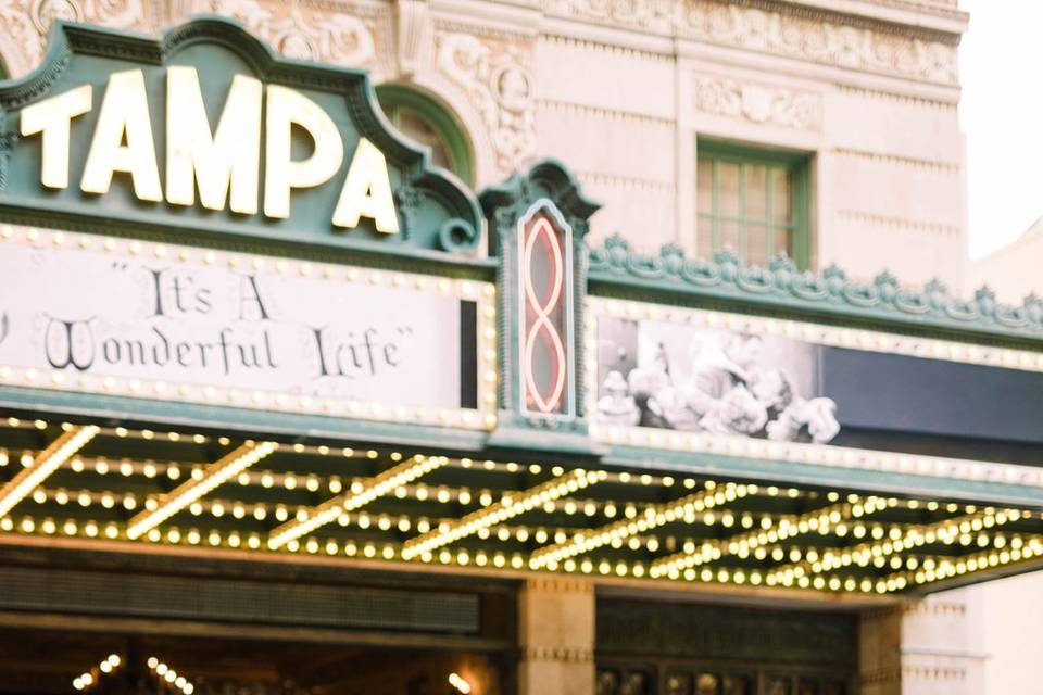Tampa theatre engagement