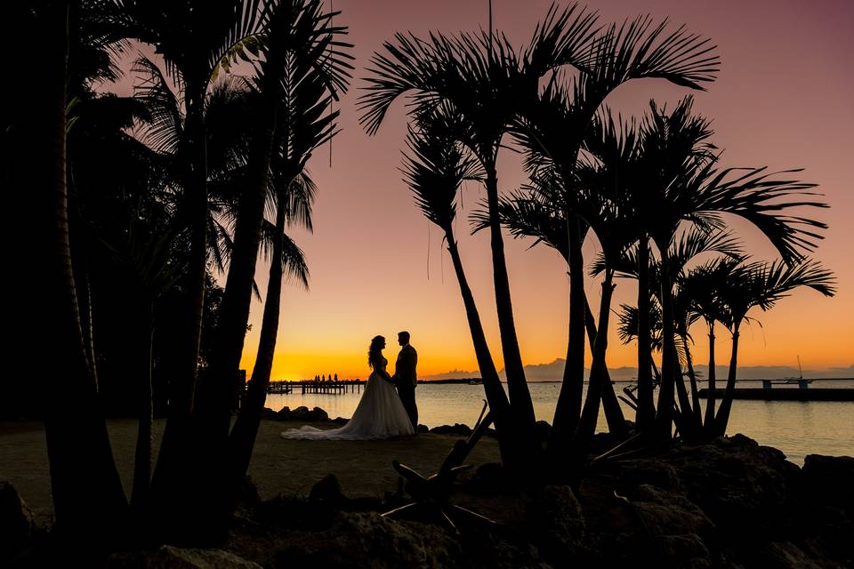 Sunset wedding - Key West
