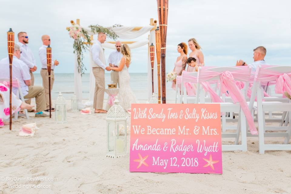 Photography Key West wedding