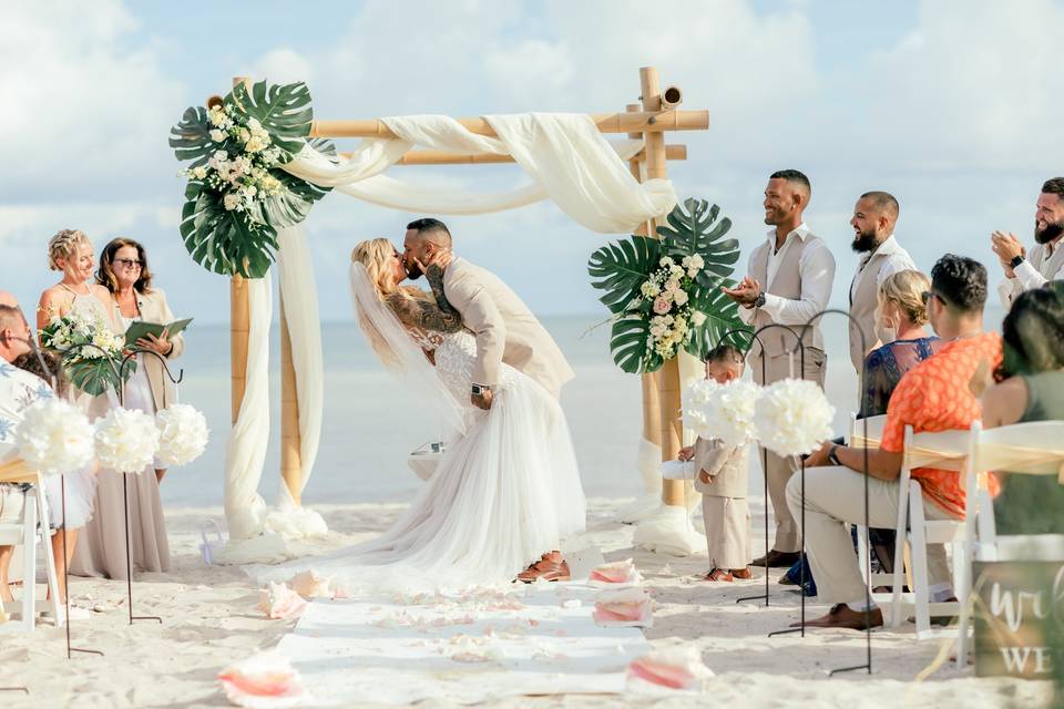 Key West beach ceremony