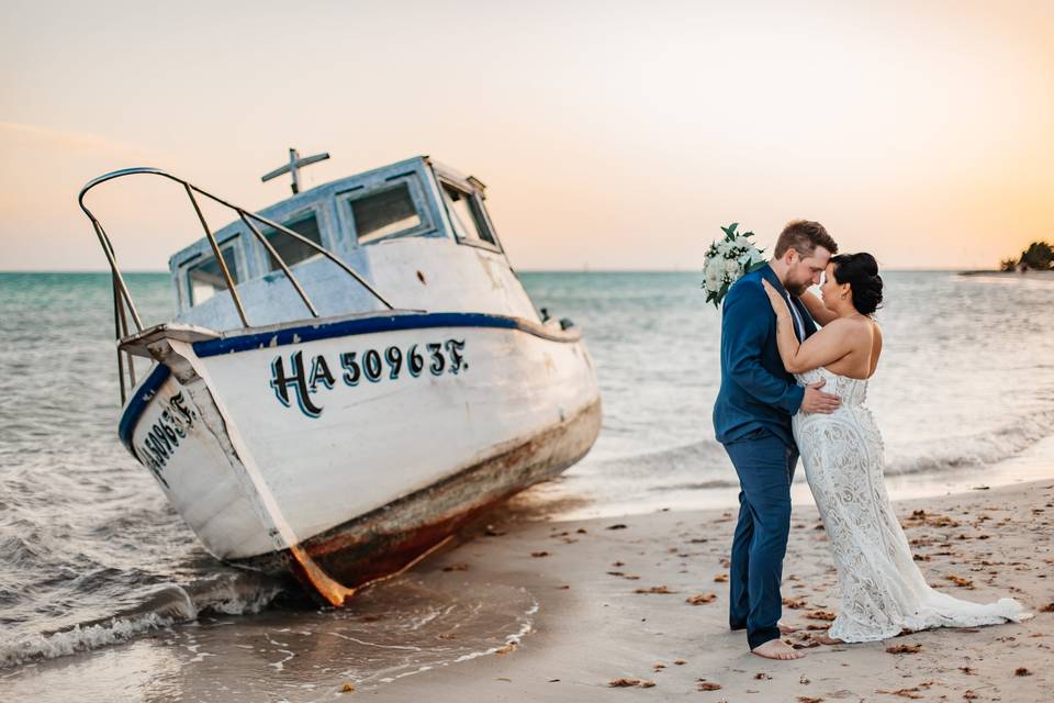 Key West wedding by the water