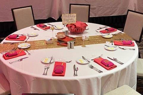 Table set at #CrowneLansing