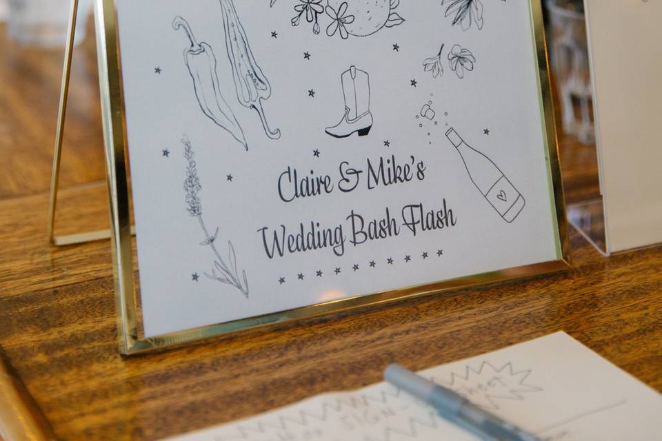 Example of curated design shee