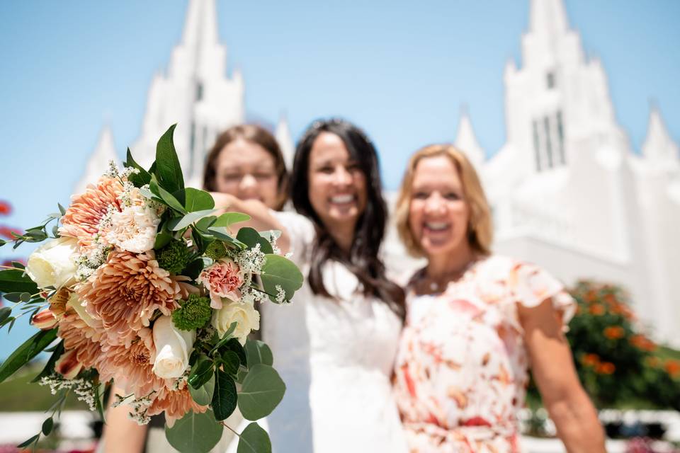 Bride and Friends