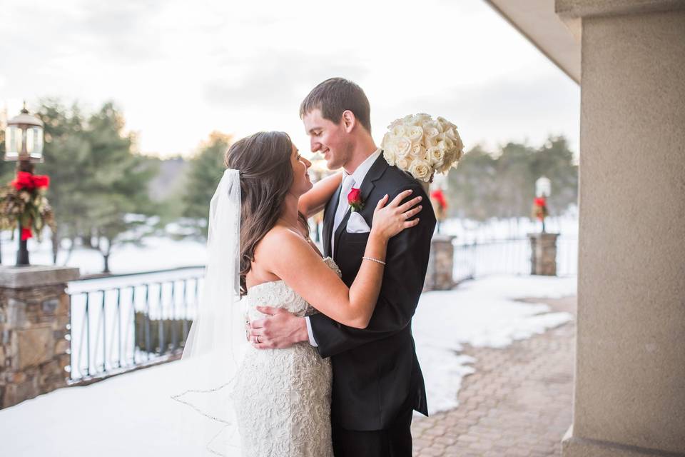 Creative couple portrait