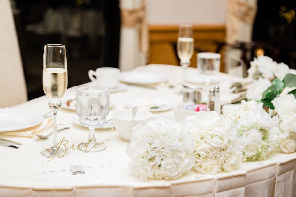 Sweetheart Table